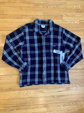 OBEY Wes Woven Jacket - NWT - Black Multi Plaid Urban Outfitters